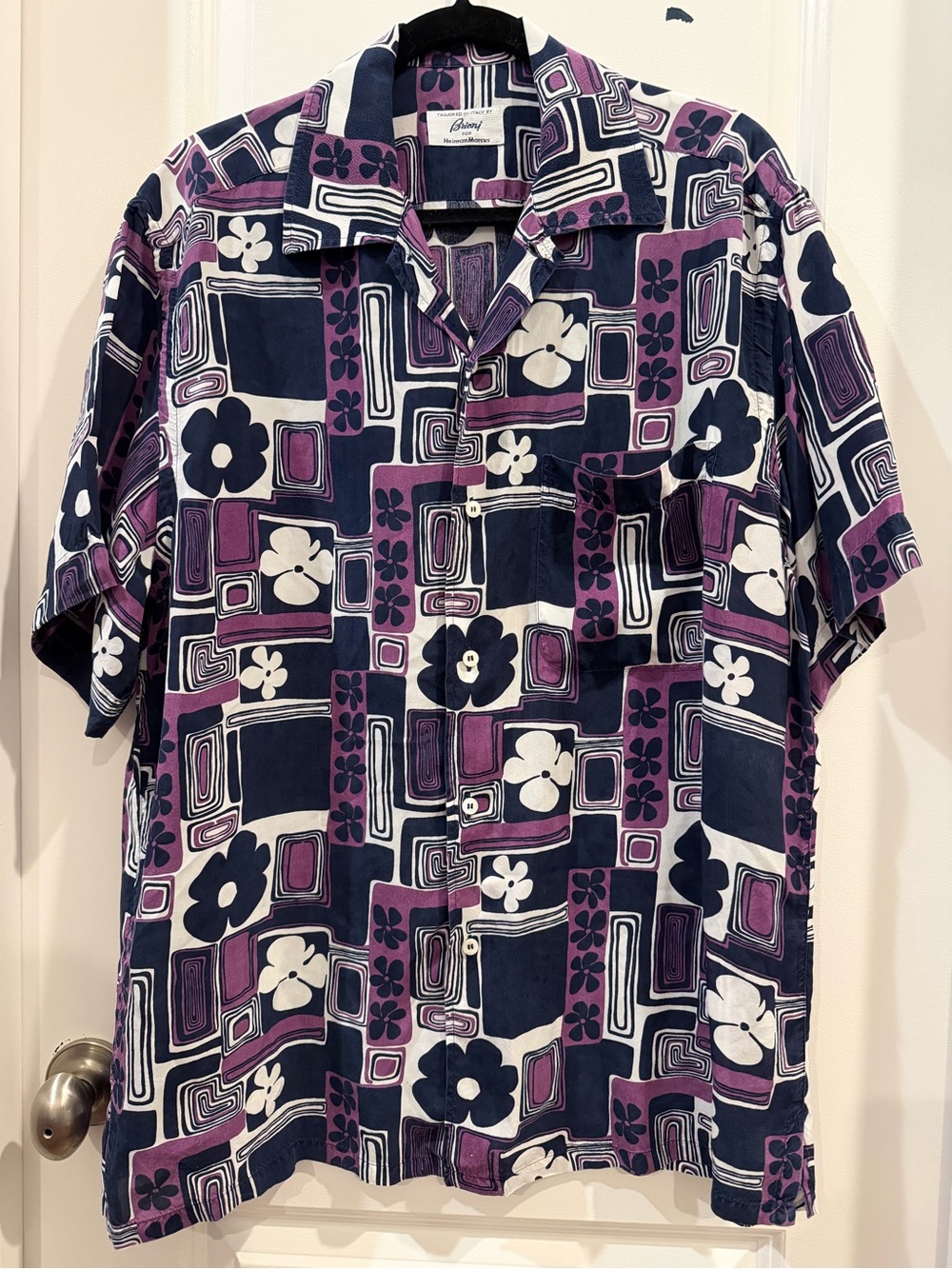 Brioni for Neiman Marcus Hawaiian Shirt M - Rare Vintage